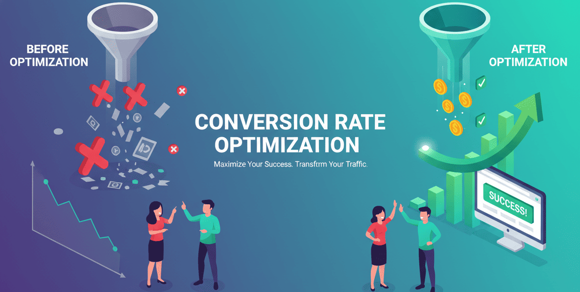 Conversion Funnel Optimization & Testing (CRO)
